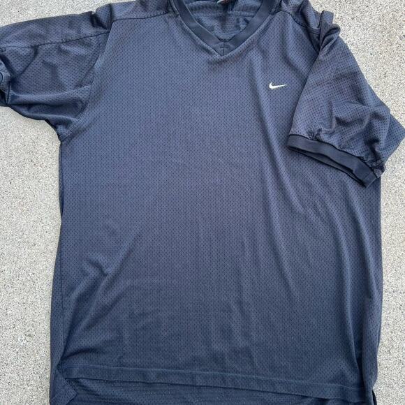 Nike Y2K Vintage football jersey/T-shirt, size L men’s, black, great condition! - Picture 1 of 8